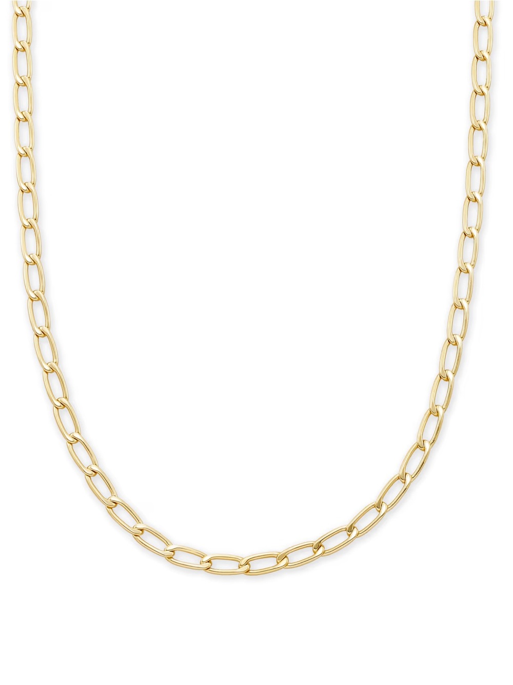 Kendra Scott Gold Paperclip Chain Necklace